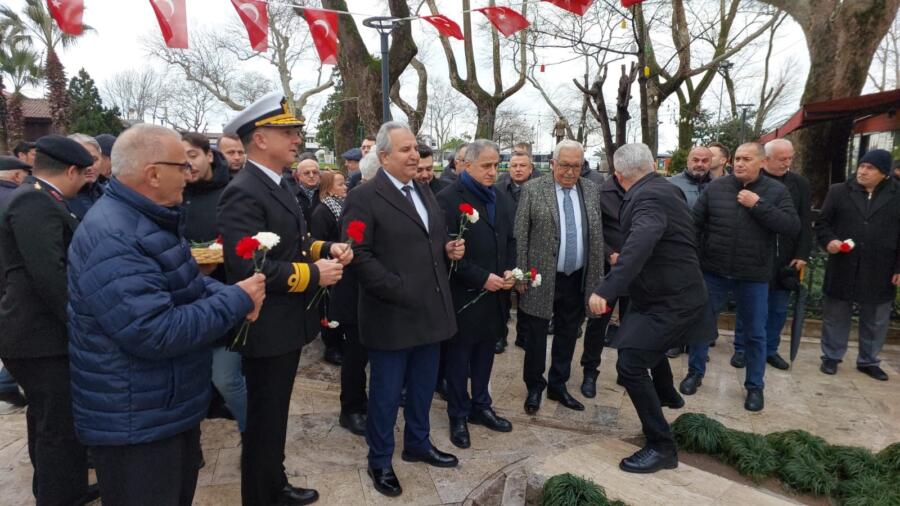 Zonguldak’ın Ereğli ilçesinde, Gazi Alemdar Gemisi’nin Ereğli’ye intikalinin 103. yıldönümü