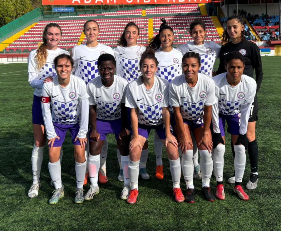 Turkcell Kadın Futbol Ligi’nde mücadele eden Kdz. Ereğli Belediyespor deplasmanda