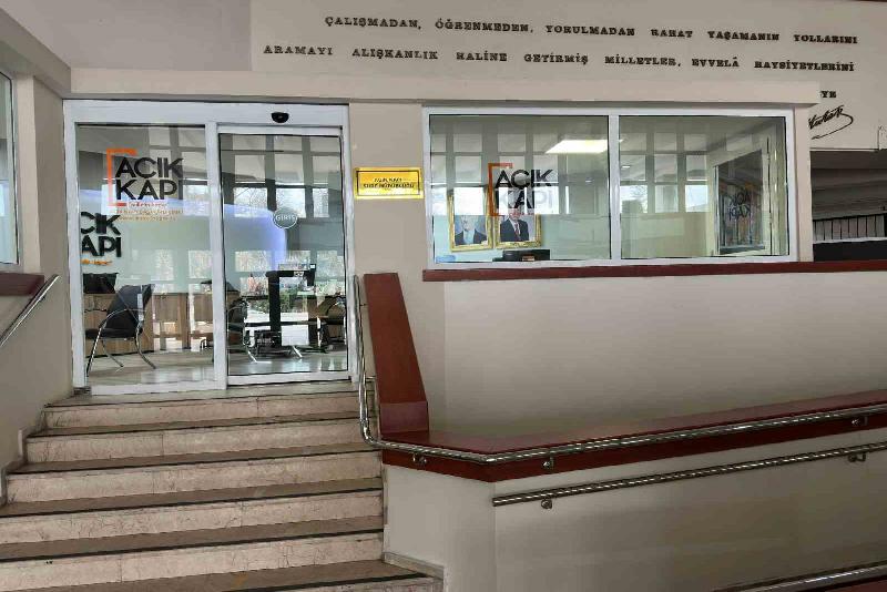 Zonguldak Valiliği’nde hizmet veren açık Kapı birimine 2023 yılında 8