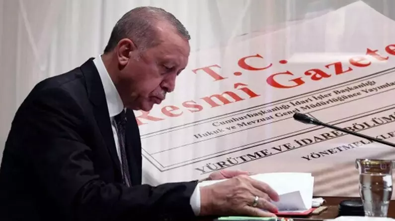 Cumhurbaşkanı Recep Tayyip Erdoğan tarafından imzalanan atama kararları Resmi Gazete’de