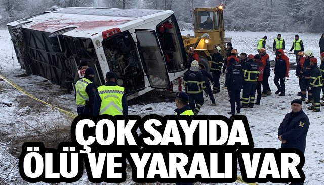 Kastamonu-Sinop Karayolunda Otobüs Kazası: 6 Kişi Hayatını Kaybetti, 33 Yaralı!