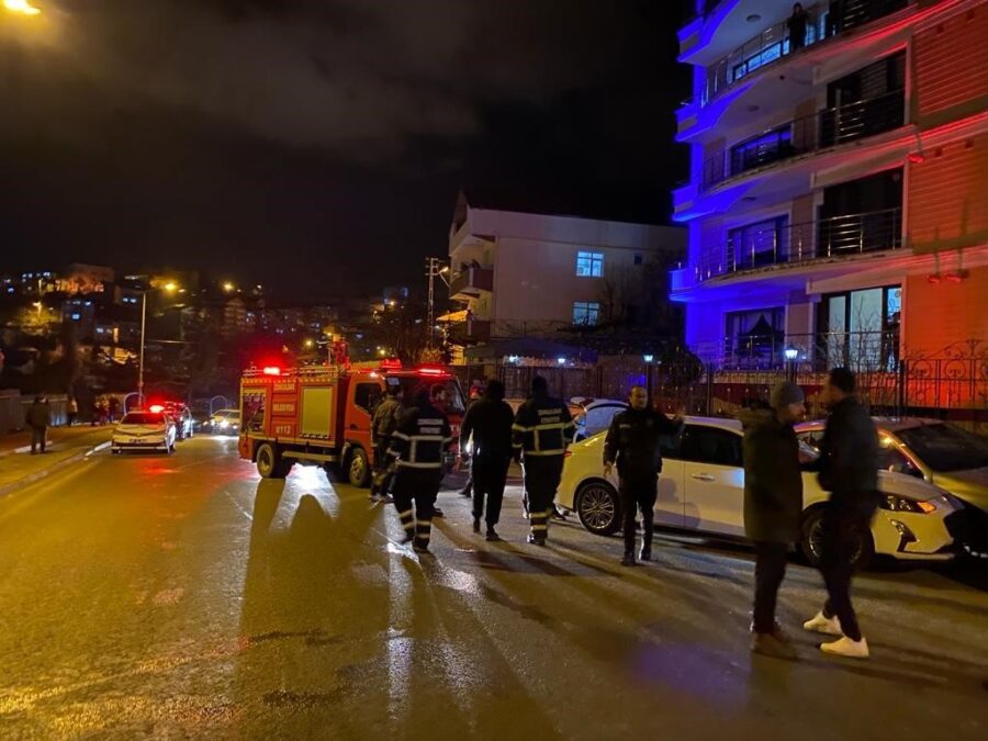 Zonguldak’ta gece saatlerinde meydana gelen kaza panik yarattı. Üniversite Caddesi