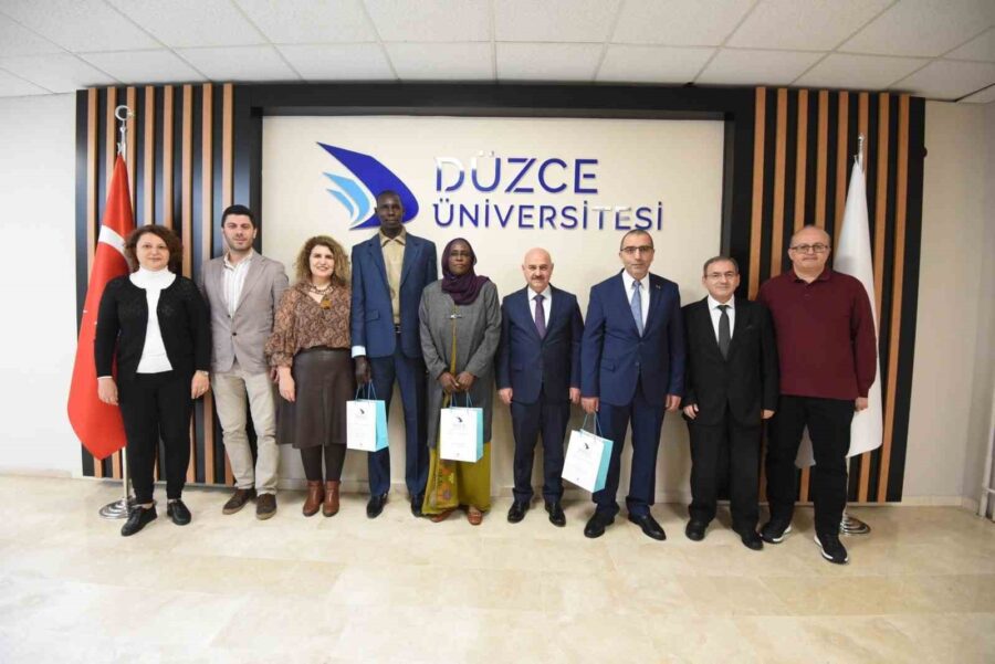 Düzce Üniversitesi, Çad Heyeti ile İş Birliği Protokolü İmzalayarak Uluslararasılaşmada Adım Attı