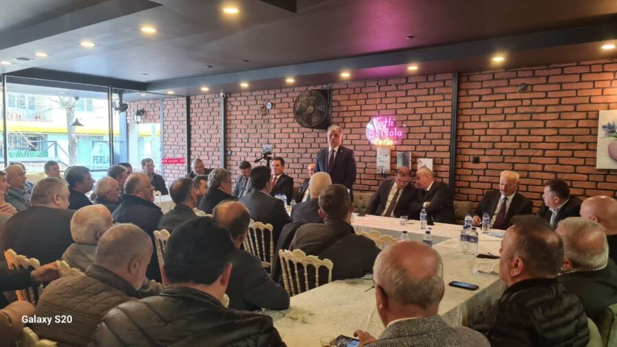 Alaplı Ak Parti İlçe Başkanlığı, muhtarlarla dayanışma ve birlik mesajları