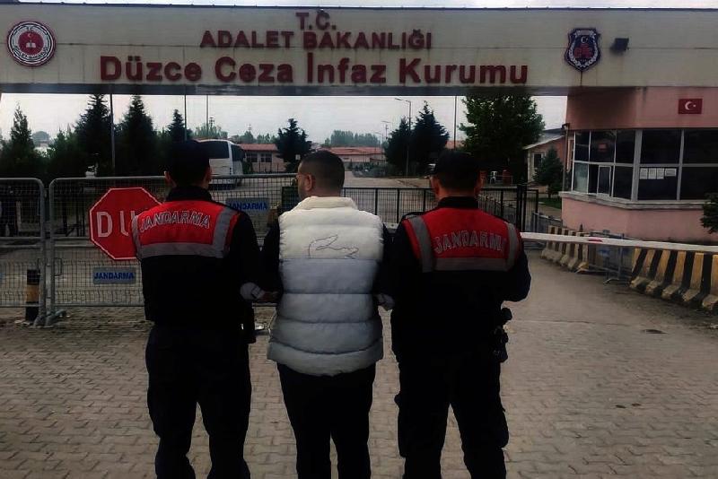 Düzce’de 3 ayrı suça karışan ve 22 yıl kesinleşmiş cezası