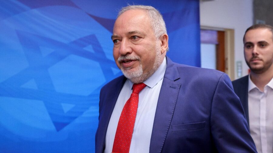 Eski İsrail Savunma Bakanı Avigdor Liberman, Filistin ile ilgili yaptığı