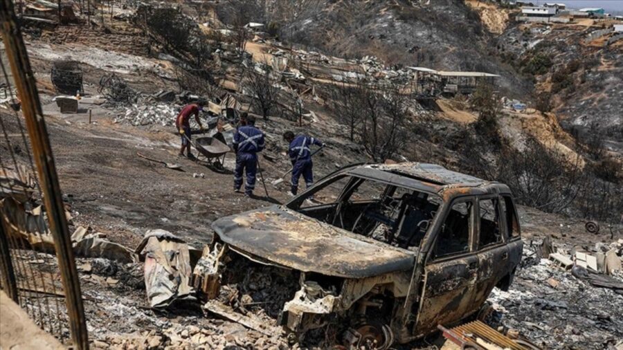 Şili’deki Orman Yangınları 112 Kişinin Ölümüne Yol Açtı