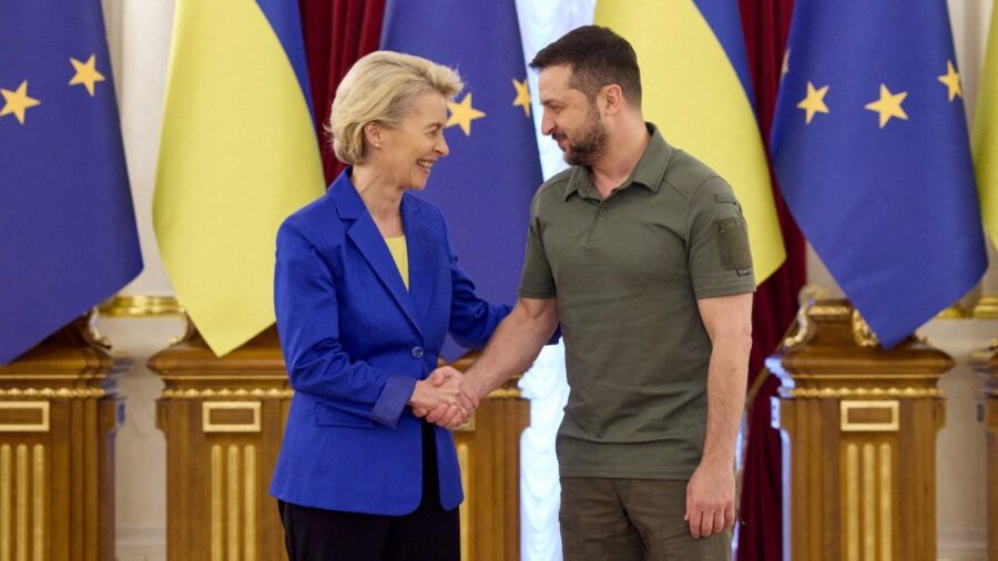 Avrupa Birliği Komisyonu Başkanı Ursula von der Leyen, AB’nin Ukrayna’ya