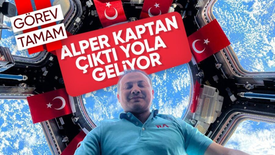Türkiye’nin İlk Astronotu Alper Gezeravcı, Uluslararası Uzay İstasyonu’ndan Ayrıldı!