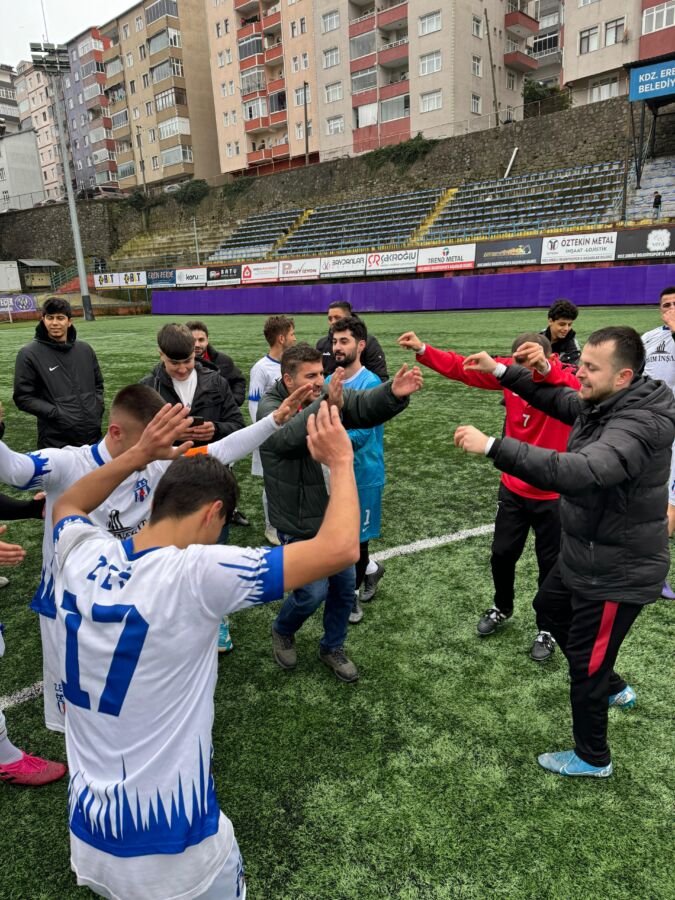 Karadeniz Ereğli 1. Amatör Ligin namağlup takımı Zonguldak Ereğli Spor