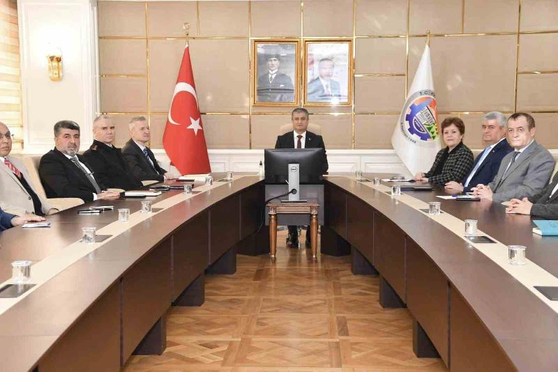 Karabük Valisi Mustafa Yavuz başkanlığında 2024 yılı Acil Çağrı Hizmetleri