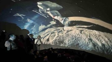 Alper Gezaravcı ilham oldu: Öğrenciler planetaryumda uzayı keşfetti