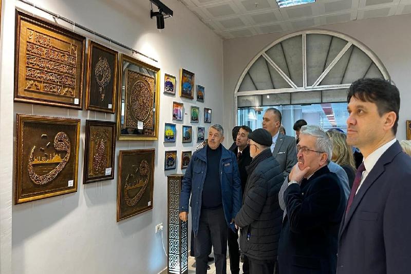 Bartın Belediyesi Geleneksel Sanatlar Atölyesi’nde eğitim gören sanatçıların eserleri, "Gelenekten