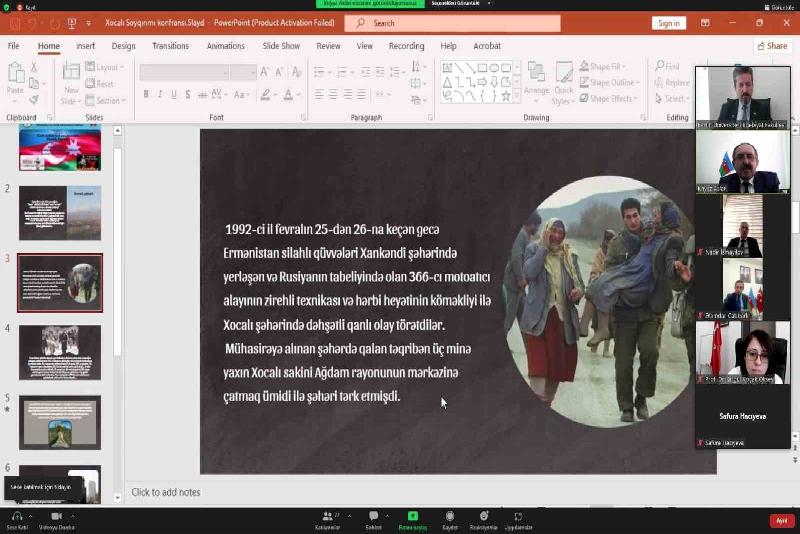 Bartın Üniversitesi (BARÜ) tarafından 32. yıl dönümünde “Soykırımdan Zafere Hocalı