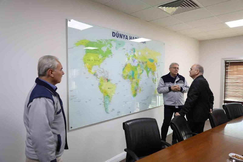 Düzce Belediye Başkanı Dr. Faruk Özlü, Standard Profil Fabrikası’nı ziyaret