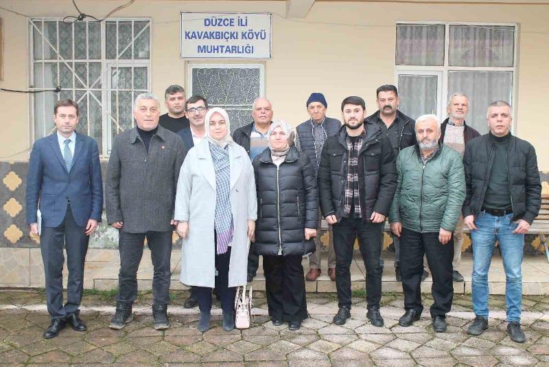 DÜZCE(İHA) –Düzce’nin Kavakbıçkı köyünde üreticilerle bir araya gelen Tarım ve