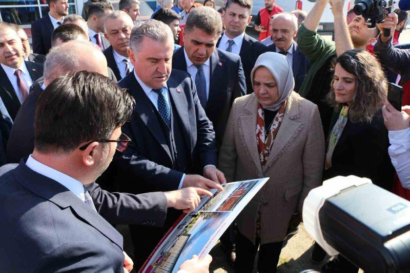 Gençlik ve Spor Bakanı Dr. Osman Aşkın Bak, spor şehri