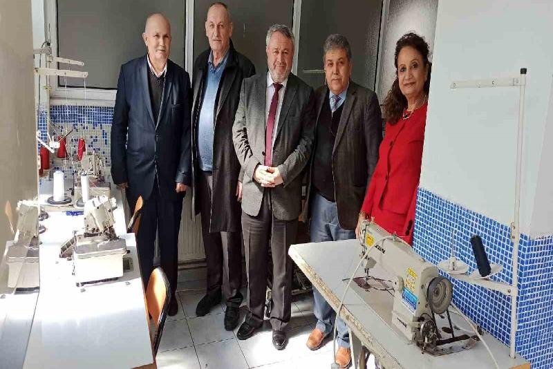 Gökçebey Halk Eğitim Merkezi, Gazze’deki kadın ve çocuklar için giysi