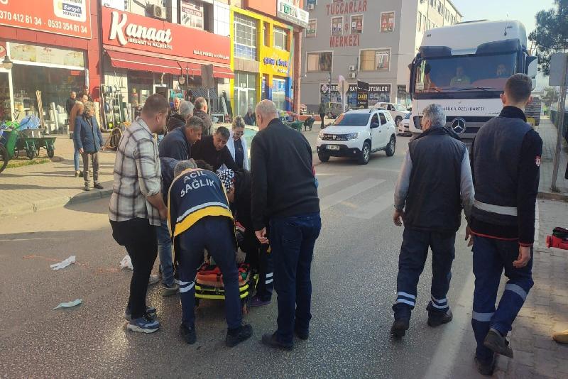 Karabük’te yaya geçidinde otomobilin çarpması sonucu ağır yaralanan yaşlı adam