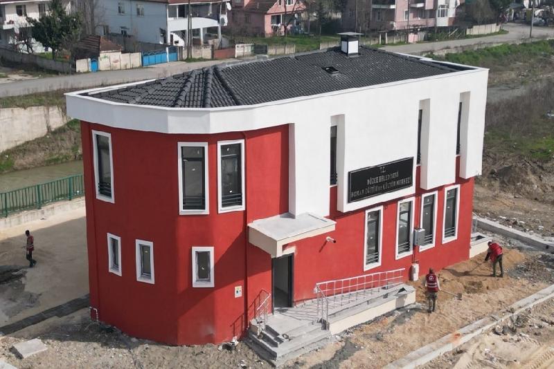 Düzce Belediyesi tarafından projesi hazırlanan ve inşaatı tamamlanan Roman Eğitim