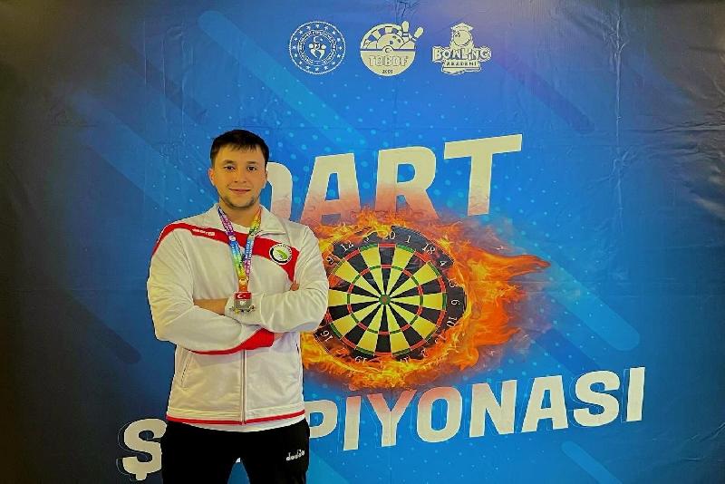 Düzce Üniversitesi öğrencisi Dart Türkiye Şampiyonası’nda ikinci oldu. Samsun’da Akademi