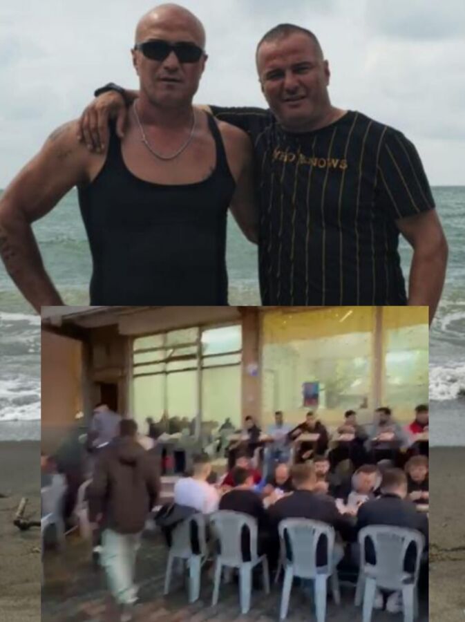 Tas gölü ve okyanus plaj işletmesi sahipleri İlkay ve Turgay