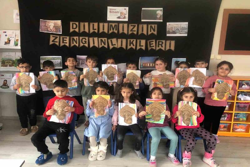 DÜZCE(İHA) – Düzce Bayram Turan Çetin Anaokulu minikleri Mimar Sinan’a