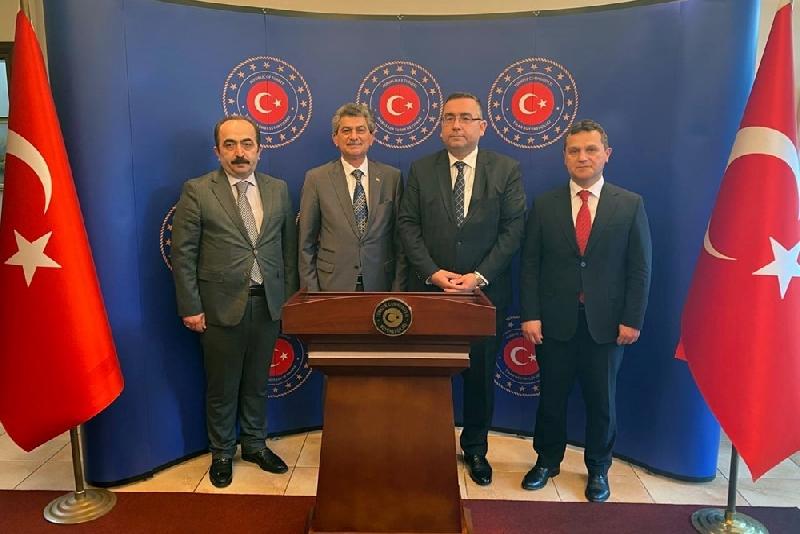 Kastamonu Üniversitesi Rektörü Prof. Dr. Ahmet Hamdi Topal, Tiran Büyükelçisi