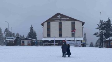 Kastamonu’da kar yağışı: Ilgaz Dağı beyaza büründü