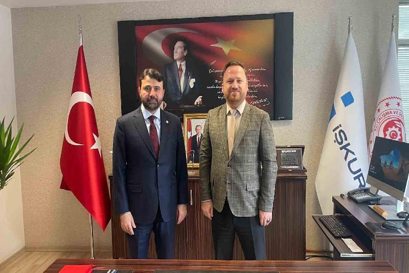AK Parti Karabük Milletvekili Cem Şahin, İŞKUR İl Müdürü Ferhat