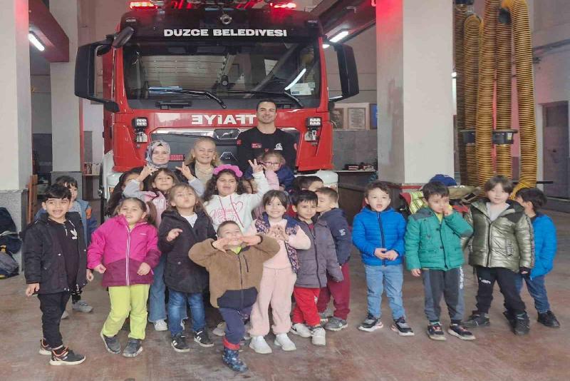 DÜZCE(İHA) – Düzce Türkiye Odalar Borsalar Birliği Anasınıfı öğrencileri Düzce