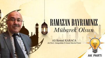 Karaca’dan Ramazan Bayramı Kutlama Mesajı