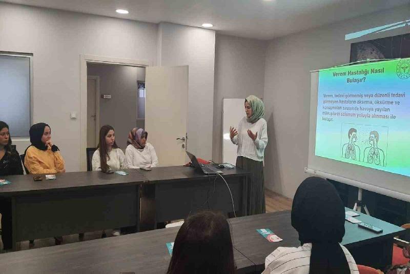 DÜZCE(İHA) – Düzce Aile ve Sosyal Hizmetler Müdürlüğü çalışanlarına Tüberküloz