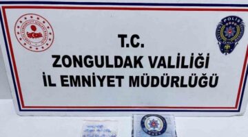 Zonguldak’ta uyuşturucu operasyonu: 1 kişi tutuklandı
