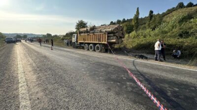 Alaplı Mollabey alternatif yolda meydana gelen trafik kazasında 1 kişi