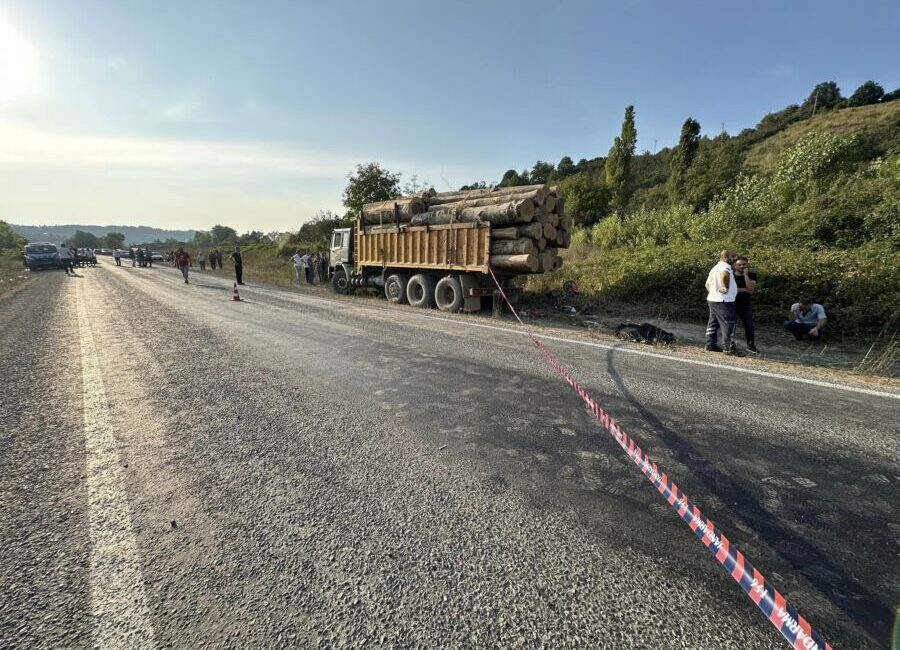 Alaplı Mollabey alternatif yolda meydana gelen trafik kazasında 1 kişi