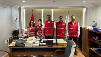 Kdz. Ereğli ilçesinde başarılı çalışmalarının ardından Kızılay Genel Merkez yönetimi