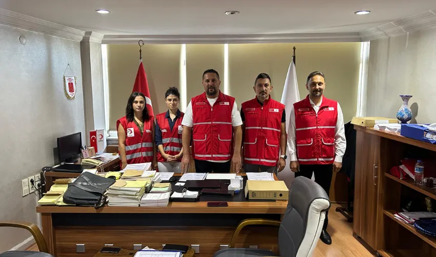 Kdz. Ereğli ilçesinde başarılı çalışmalarının ardından Kızılay Genel Merkez yönetimi