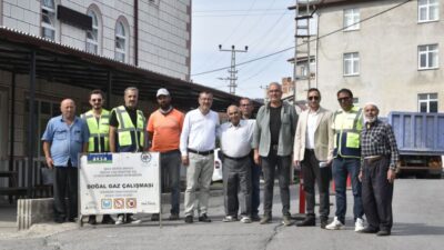 Kdz. Ereğli Ören Mahallesi’ne doğalgaz verilmesi için çalışmalar fiili olarak