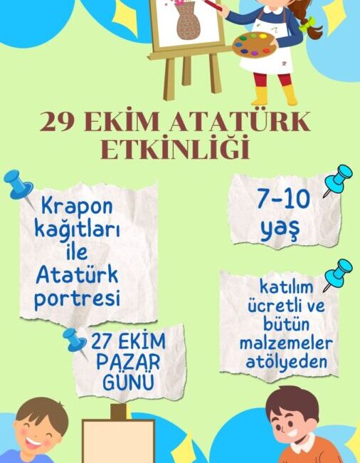 Zonguldak’ın Ereğli ilçesinde faaliyet gösteren Art-Hemis Sanat Atölyesi, 29 Ekim 