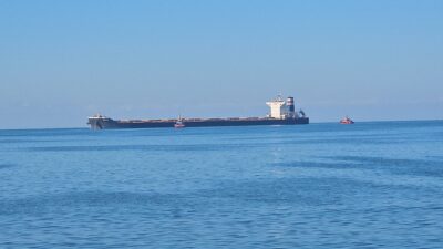 Uruguay’dan yüklediği 85 bin ton demir cevherini Ereğli Demir ve