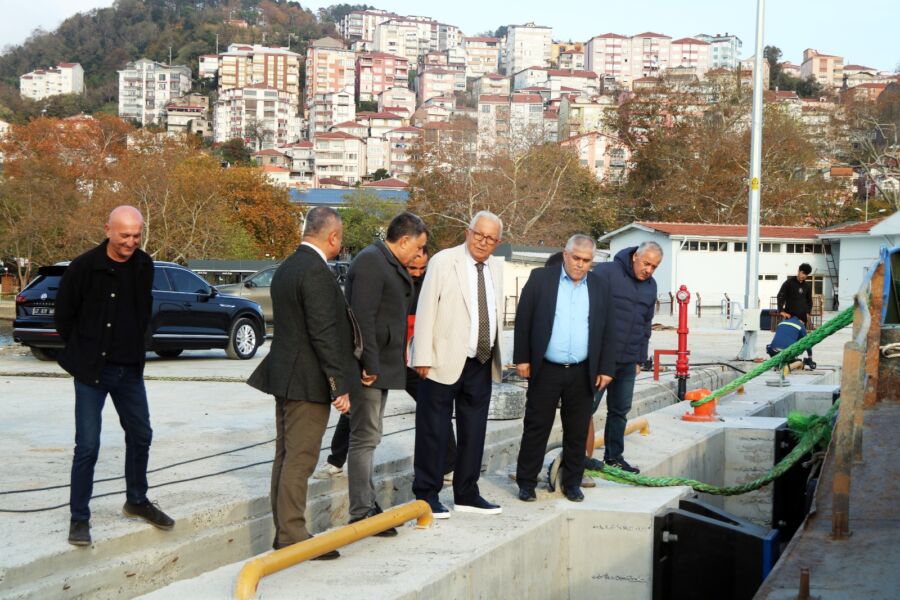 Kdz. Ereğli Belediyesi’nin işlettiği Bozhane Limanı yenileme çalışmalarında son aşamaya