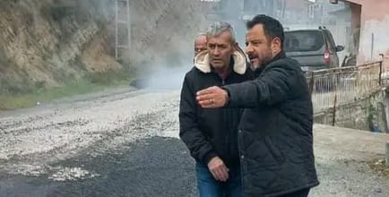 Kdz.Ereğli’ye bağlı Artıklar Köyü muhtarı Nevzat Berber’in girişimleri sonucu tüm