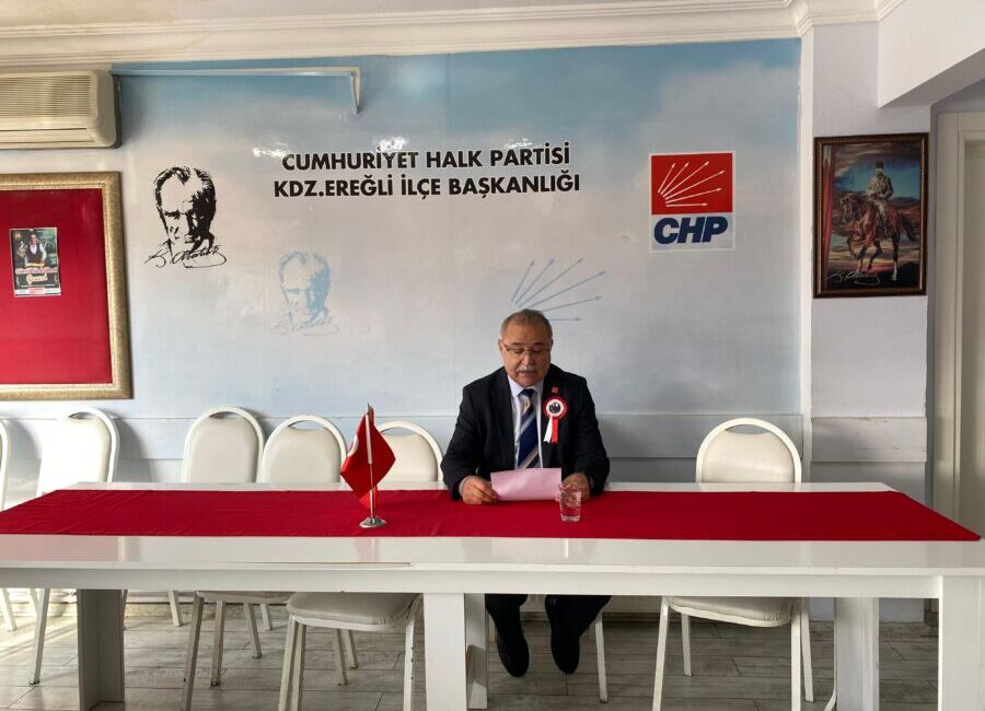 Cumhuriyet Halk Partisi (CHP) Genel Merkezince Öğretmen Günü dolayısıyla yapılan