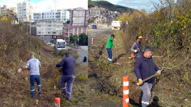 Kdz. Ereğli’nin bazı mahallelerinde temizlik çalışmaları sürüyor. Kdz. Ereğli Belediyesi‘nin Park ve Bahçeler Müdürlüğü‘ne bağlı işçiler, ilçenin bazı