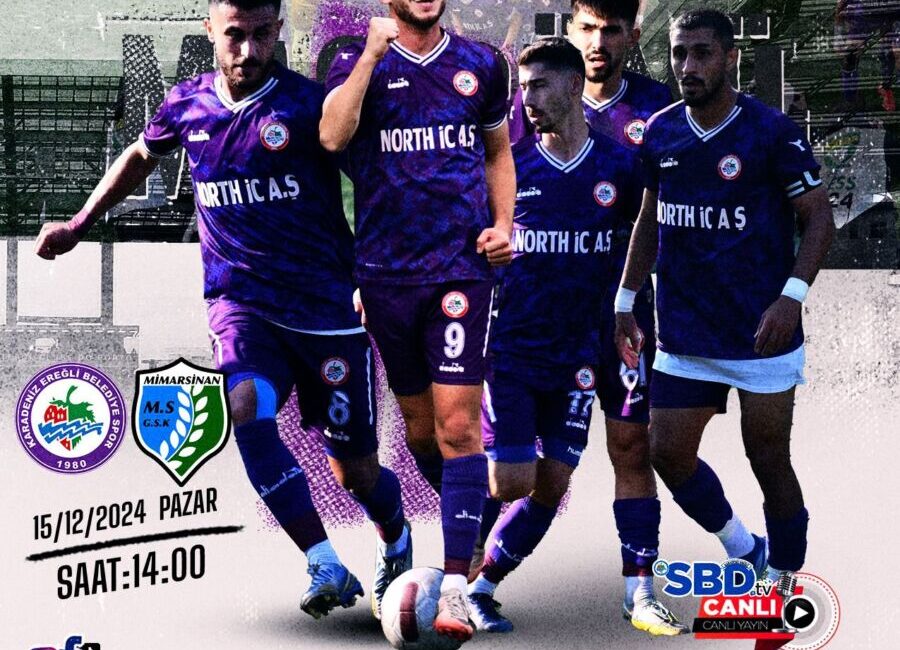 Kdz.Ereğli Belediyespor 13. Hafta karşılaşmasında, 15 Aralık Pazar Günü Şehit