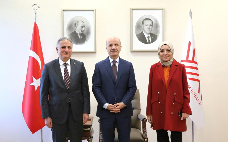   AK Parti Zonguldak Milletvekili Saffet Bozkurt, YÖK’e yaptıkları ziyareti