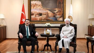 AK Parti Zonguldak Milletvekili Muammer Avcı Diyanet İşleri Başkanı’nı makamında