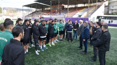 Kdz.Ereğli Belediye ve Kulüp Başkanı Halil Posbıyık, 2.Başkan Akın Katı