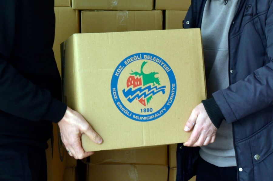 Kdz. Ereğli Belediyesi, kent genelinde tespit edilen ihtiyaç sahibi bin